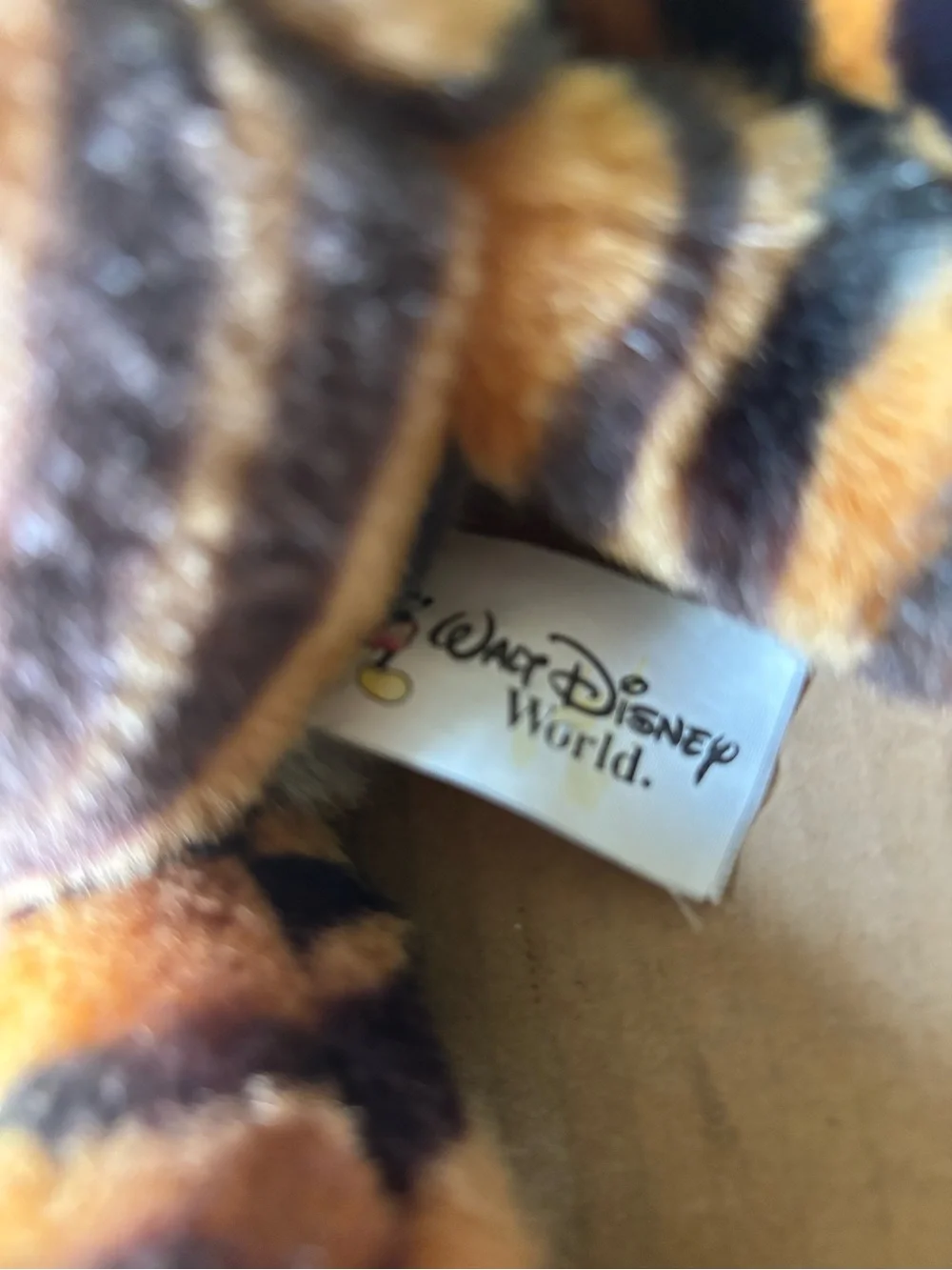 Disney Tiger Animal Kingdom Plush Stuffed Softy